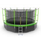 Батут EVO JUMP Internal 16ft (Green) с нижней сеткой